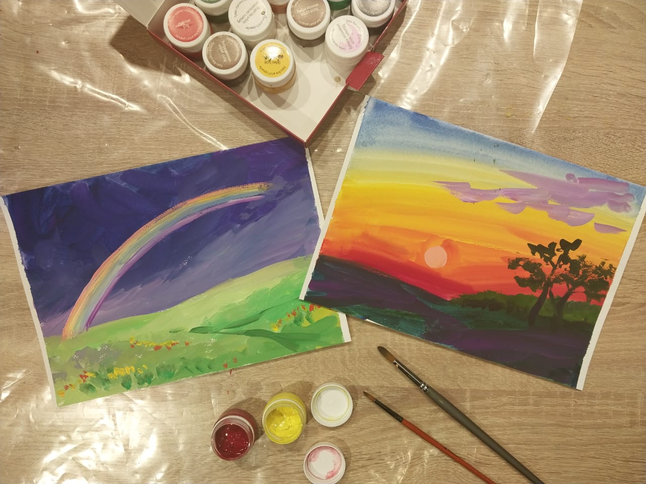 Мастер-класс «Состояние природы: вдохновленные Архипом Куинджи»